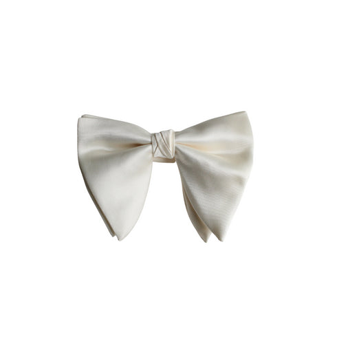 Oversized Satin Bow Tie